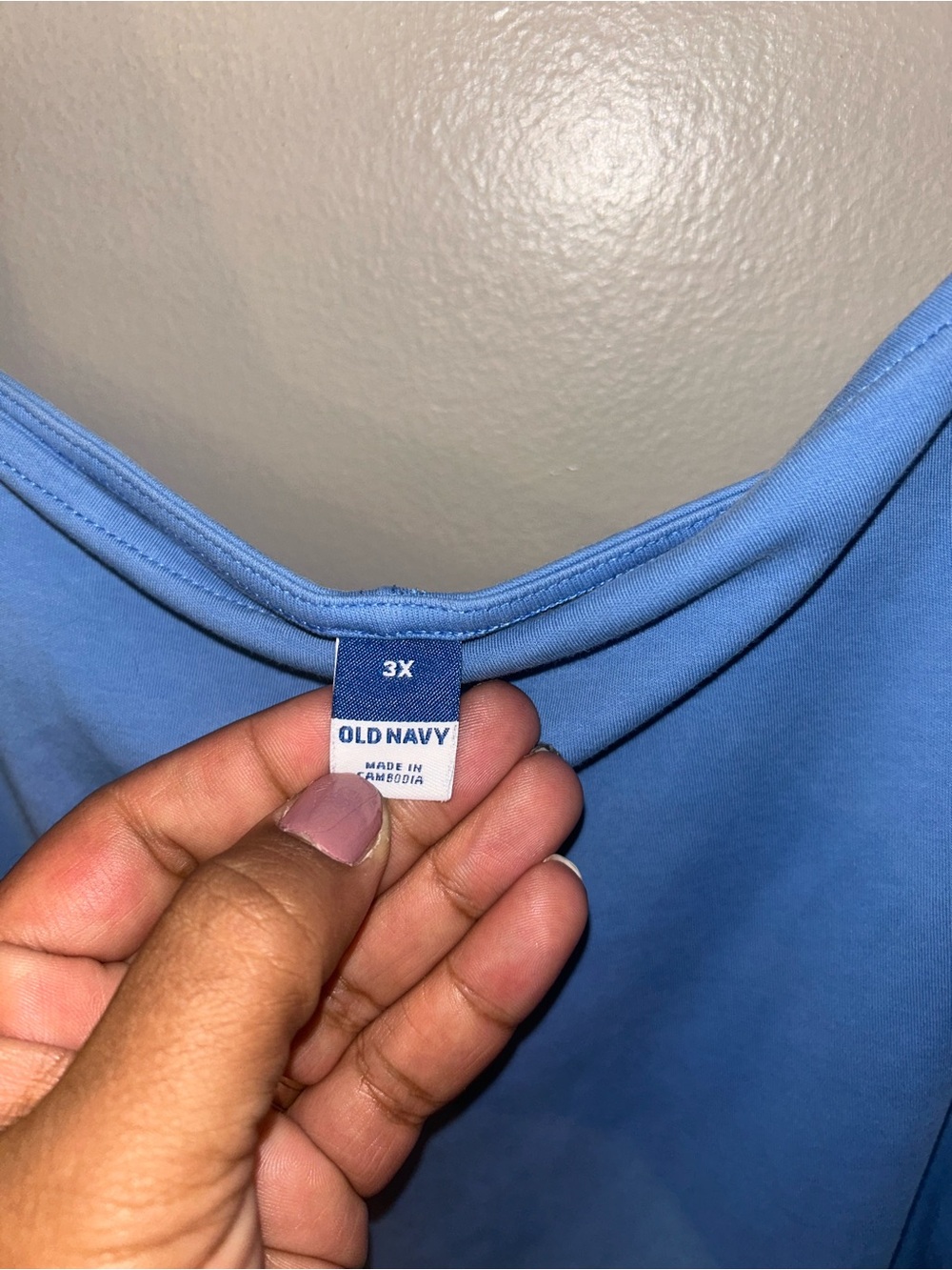 Old Navy Dress - periwinkle “Sleeveless Ponte-Knit Mini Dress” - Picture 5 of 10